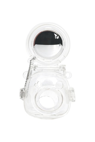 Sones Fujıfılm Instax Pal Crystal Sert Kılıflı Kamera Çantası Omuz Askılı Şeffaf