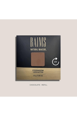 Baims Eyeshadow Yeniden Dolum Göz Farı 60 Chocolate