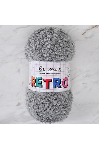 La Mia Retro Gri El Örgü İpi - Lm6805