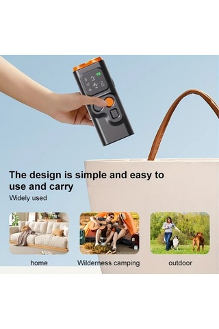 Willowhaven Siyah P7 Alarm Ve Uzaktan Kumandalı Şarj Edilebilir Ultrasonik Köpek Çekici Su Geçirmez Usb Şarj Veranda Bahçe Ve Evcil Hayvan Alanları İçin