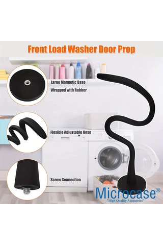 Microcase Manyetik Mıknatıslı Çamaşır Makinası Kapak Sabitleyici Tutucu Beyaz - Al5305 Beyaz