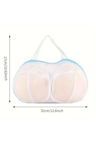 Polyester Sutyen Yıkama Torbası Beyaz
