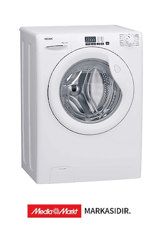 Koenic KWM 8115 B INV B 8 KG 1200 Devir Çamaşır Makinesi Beyaz