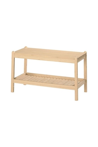 Ikea Stegesund Bank, Açık Bambu, 79x34 Cm