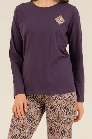 Arnetta Kadın Everyday Is A Fresh Start Mor Uzun Kol Pijama Takım Ar3769-s-v1 Ar3769-s-v1