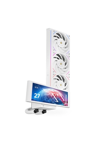 Thermalright Trofeo Vision 360 Argb White 360mm Intel-amd Uyumlu İşlemci Sıvı Soğutucu 360 MM