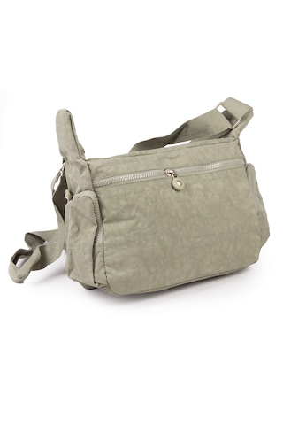 Krinkıl / Klinkır Su Geçirmez Kumaş Çok Gözlü Çapraz Kol Ve Omuz Postacı Çantası 116g Bej