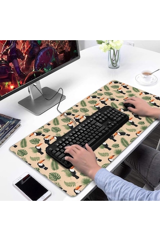 Hummingbird Büyük Oyun Mouse Pad 31.5x15.7 Inch,masaüstü, Dizüstü Ve Kablosuz Fare İçin-a20
