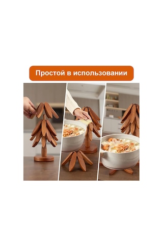 Ximistore9 Abs Plastik Çay Poşeti Tutucu, Döner Fonksiyonlu, 10 Cm Çap, 3 Kişilik, Festivite Desenli, Mutfak/dining Aksesuarı