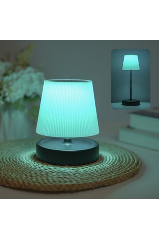 Padalink Rgb Led Masraf Lambası, Dokunmatik Kontrol, 8 Tek Renk + 2 Dinamik Mod, Genişletilebilir Gövde 12.2-31.6cm , 3000mah Batarya, Yatak Odası-bar-outdoor Partiler İçin