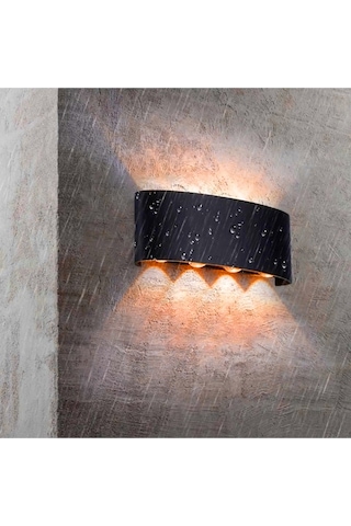 Cata Ct-8013 Kapri Modern Dış Mekan Led Aplik Amber