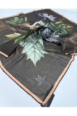Mono Scarfs Soft Pamuk Eşarp-06109 Acı Kahve