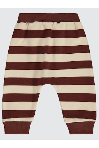 Civil Baby Erkek Bebek Patiksiz Tek Alt 6-18 Ay Çikolata Kahve Çikolata Kahve Kahverengi