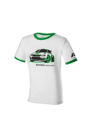 Skoda Çocuk Tişörtü Motorsport 122/128 Beyaz 000084220l 084 Beyaz