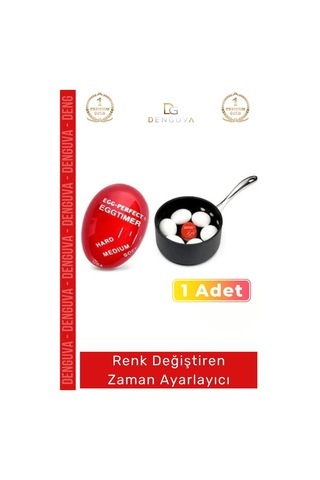 Pişirmezamanlayıcı Renk Ğiştiren Isıya Duyarlı Pratik Rafadan Kayısı Yumurta Pişirme Zamanlayıcı - Çok Renkli
