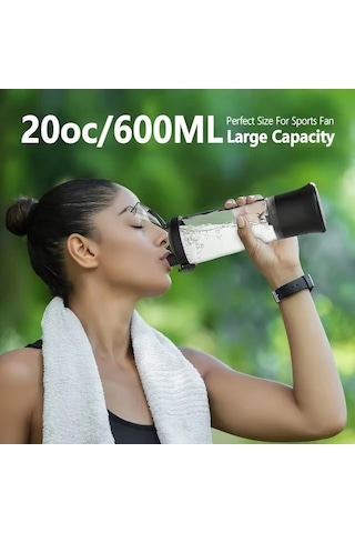 Fastbuy Kompakt Usb Şarjlı Blender, 20oz, Beyaz, Dijital Ekran, Paslanmaz Çelik Beyaz