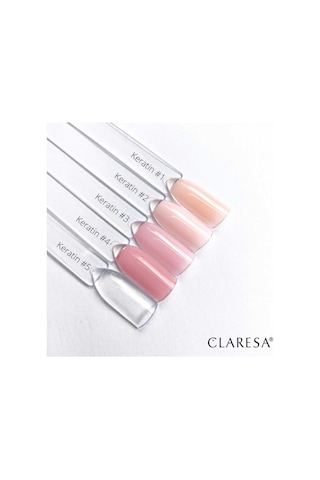 Claresa Keratin 5in1 Renkli Base Coat Nude Pembe Serisi 02 - 5g