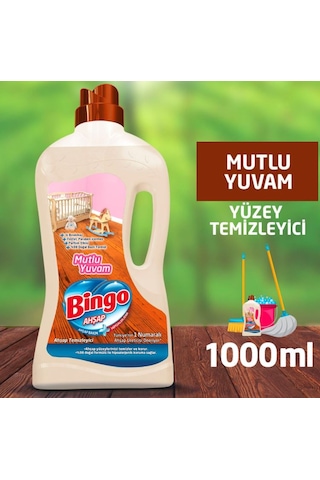 Bingo Mutlu Yuvam Ahşap Yüzey Temizleyici 1 L