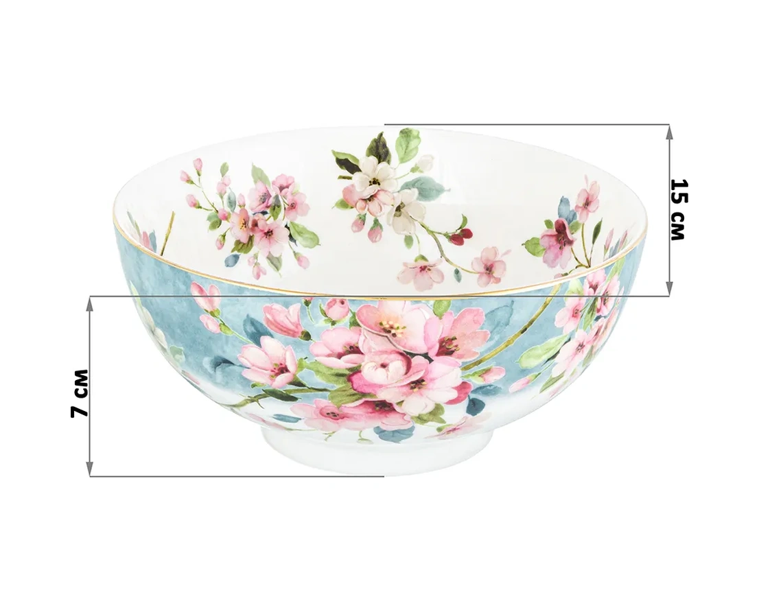 Elan Gallery Elma Ağacı Kökü Salatası 700 Ml 2'li 20824921 Açık Mavi