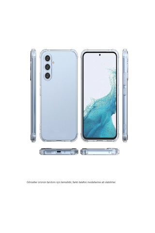 Xiaomi Uyumlu Mi 13 Lite Kapak Kamera Korumalı Airbag Antishock Köşe Korumalı Şeffaf Silikon Kılıf
