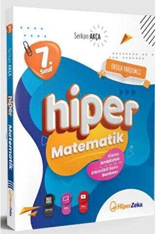 2026 7. Sınıf Hiper Matematik Konu Anlatımlı Soru Bankası |Serkan Akça 2026 7. Sınıf Hiper Matematik Konu Anlatımlı Soru Bankası |Serkan Akça