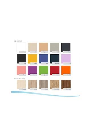 Metal Konsol Mdf Antrasit