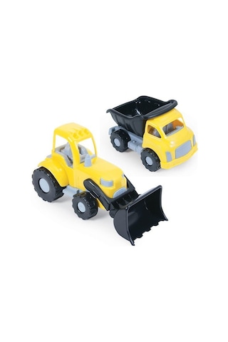 6144 Dolu Jumbo Ikili Kamyon-Dozer Set