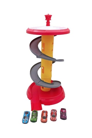 Toysan Spr-47 Dönen Otopark Set 5 Metal Araba