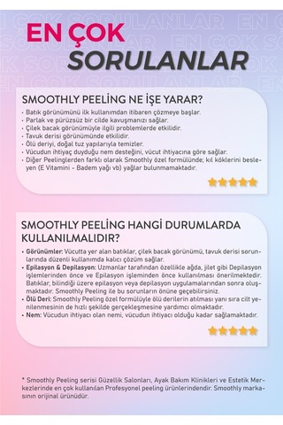 Smoothly Kayısı Aromalı Vücut Peeling 800 G