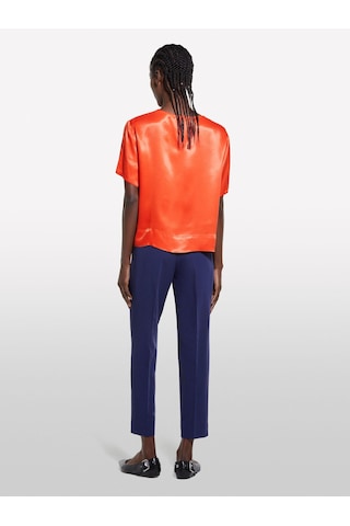 Sisley Viskoz Karışımlı Beli Lastikli Pantolon Kadın Lacivert Pantolon - 325p4kvxl5cm7