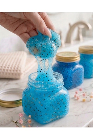 Hollywood Glow Sugar Scrub Body Butter Keshlee Farm Şeker Peelingi Mavi