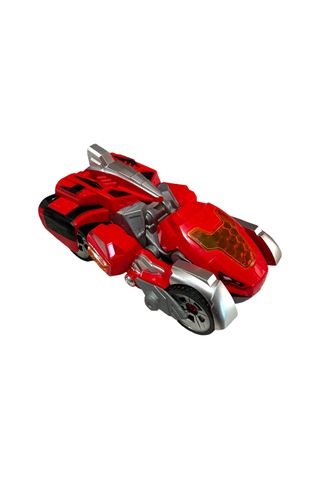 Pilli Işıklı Sesli Müzikli Dönüşebilen Trex Dinazor Kırmızı Renk Renkli