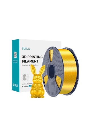 Sunlu Açık Altın Silk Pla+ Filament - 1.75mm - 1 Kg