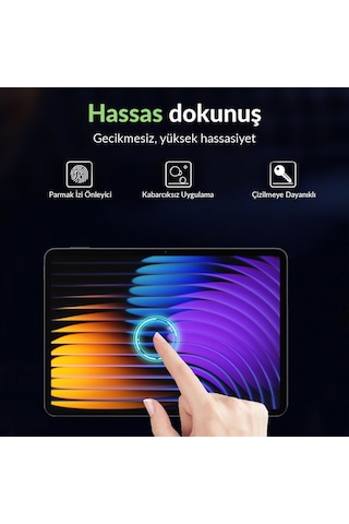 Xiaomi Pad 7 Ekran Koruyucu Nano Şeffaf 9h 11.2 İnç