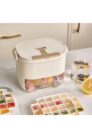 Jian Fan Buzızgarasıpres Tipiölmesi Kol Buz Bloğu Kalıgıda Nıfıbuz Kutusu-yşil Yeşil