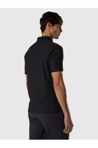 North Sails Kısa Kollu Erkek Polo Yaka T-shirt-33485 Siyah