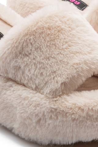 Twigy Lili EE0159 Kadın Ev Terliği Bej 36/40 Bej