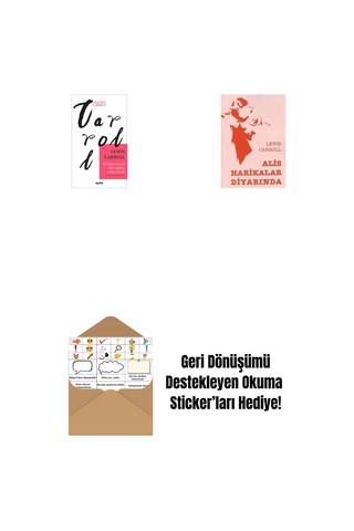 Bulmacalar Diyarına Yolculuk + Alis Harikalar Diyarında + Okuma Sticker'ları
