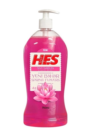 Hes Yeni Bahar Sıvı Sabun Pompalı 12 x 750 ML