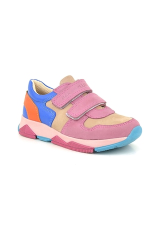 Rakerplus Hakiki Deri Pembe Çocuk Sneakers Spor Ayakkabı - 26 Pembe
