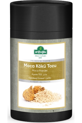 Arifoğlu Maca Kökü Tozu Öğütülmüş Silindir Kutu 75 G