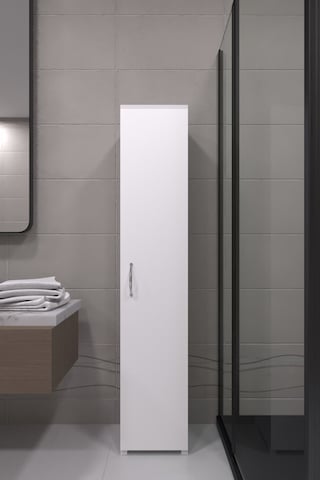 Tek Kapaklı Winter Çok Amaçlı Killer Banyo Mutfak Dolabı Beyaz
