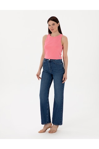 Pierre Cardin Kadın Mavi Pantolon Jean 50307818-vr036 Mavi
