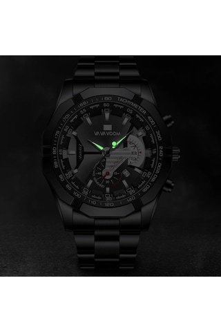 Siyah Va Va Voom Üst Marka Lüks İzle Moda Rahat Askeri Kuvars Spor Kol Saati Tam Çelik Su Ge Saat Relogio Erkek Kol Saati 57979090