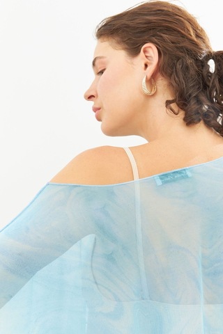 Stella Pulvis Mavi Pareo Bluz Mavi