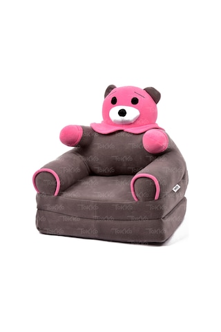 Tokko Katlanabilir Bebek-Çocuk Koltuğu Portatif Yatak Ayıcık (503564558) Pembe