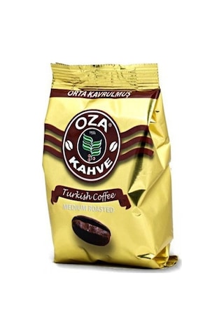 Oza Kahve Kıbrıs Üretim Orta Kavrulmuş Türk Kahvesi 100 G