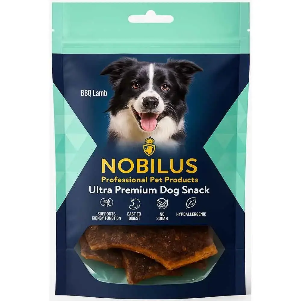 Nobılus Barbekü Soslu Kuzulu Etli Köpek Ödül Maması 80 Gr