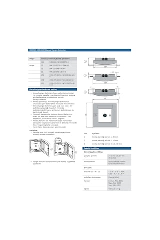 Fmc-120-Dkm-G-R Manuel Yangın Butonları
