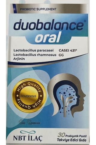 Nbt Life Duobalnce Oral 30 Pastil Ağız Koku- Diş Eti- Larenjit